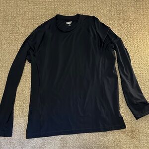 Lands' End Men's Navy Long Sleeve Rashguard